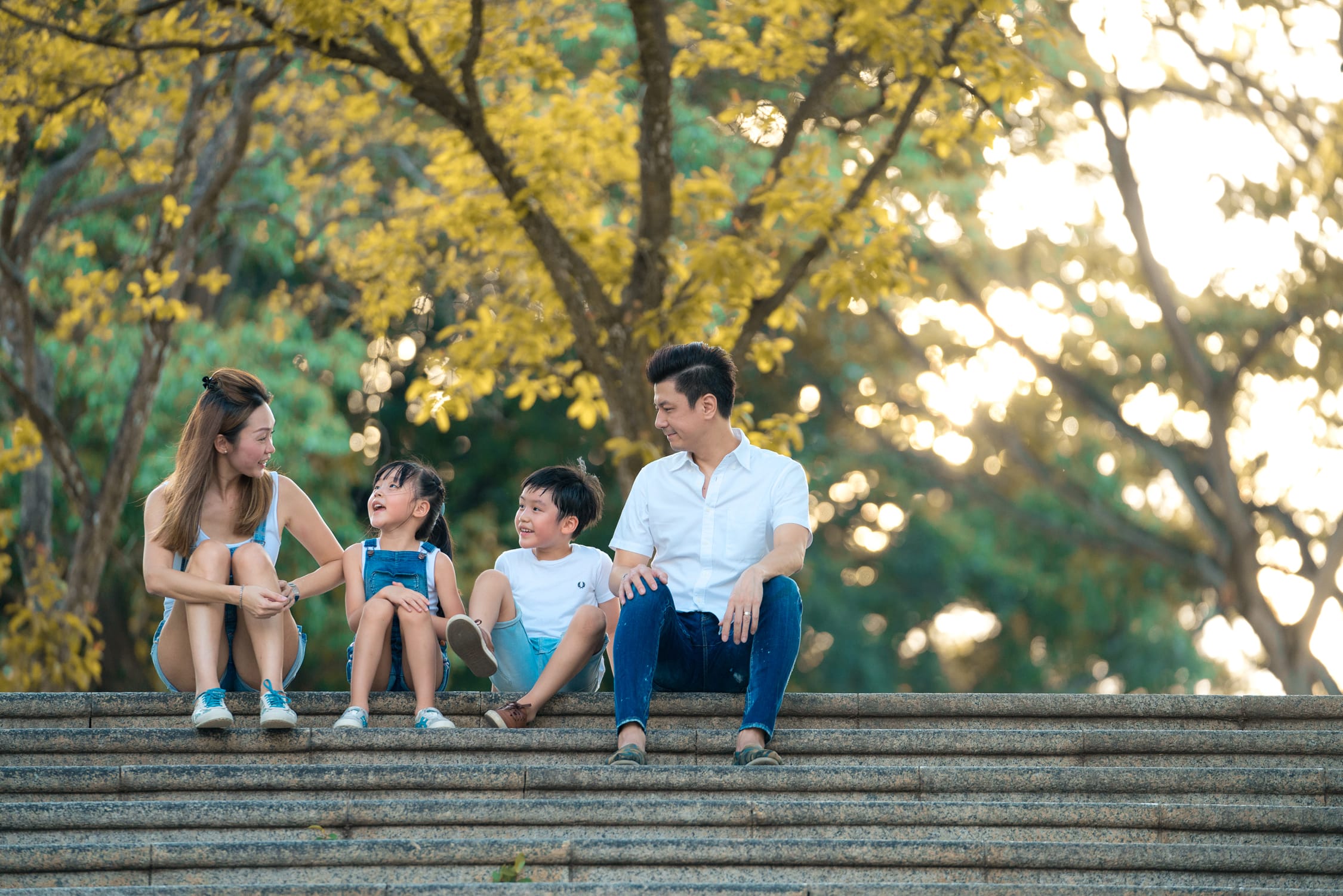 Professional Family & Multi Generation Photoshoot in Photography Studio, Singapore