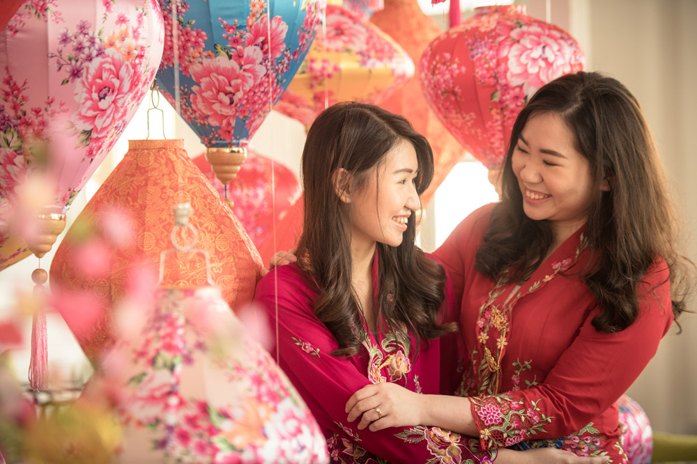 Chinese New Year CNY Family & Multi Generation Photoshoot in Photo Studio, Singapore