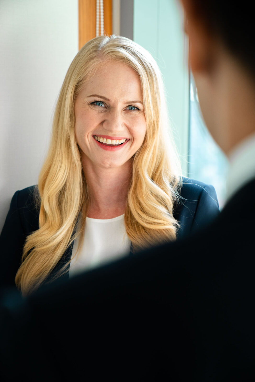 during a corporate photoshoot in Singapore Credit: White Room Studio