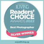 White Room Studio is voted Best Photographer in Singapore (Silver) in Expat Living Readers' Choice Awards 2022