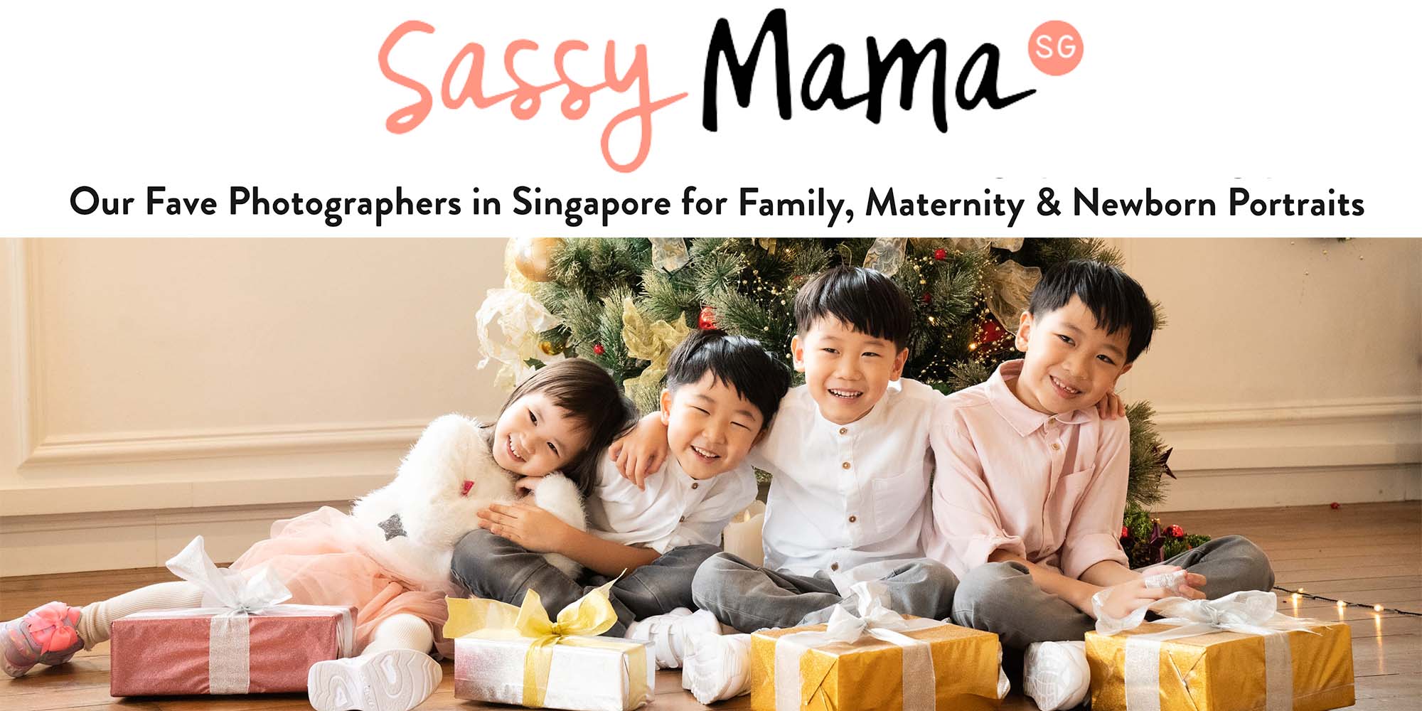 White Room Studio featured as SassyMama's favourite family, maternity and newborn photographer in Singapore