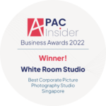 White Room Studio Winner - APAC Insider Business Awards 2022 - Best Corporate Photography Studio Singapore