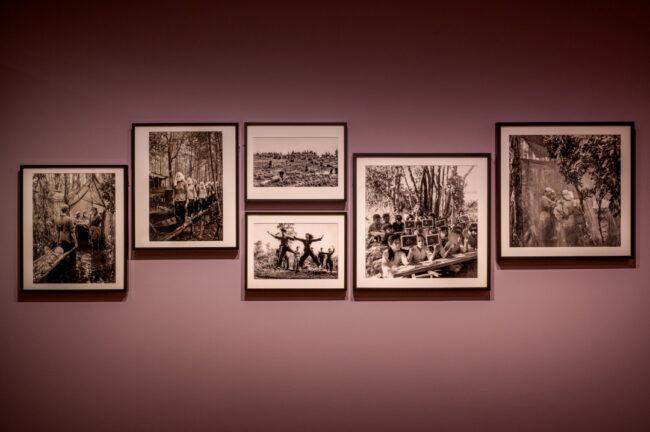 A set of wartime images taken during the Vietnam War at the “Living Pictures- Photography in Southeast Asia” -National Gallery Singapore Living Pictures- Photography in Southeast Asia-National Gallery Singapore