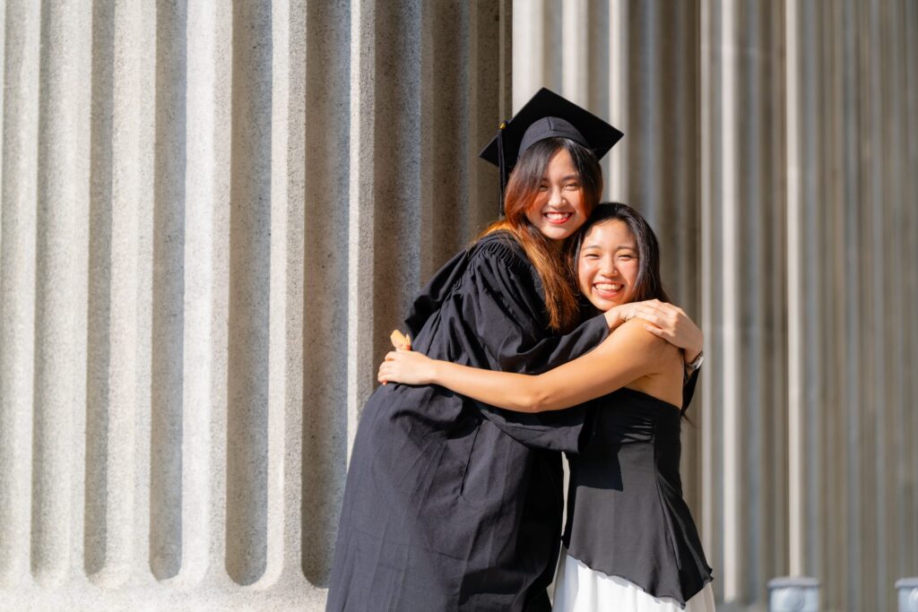 Professional Family and Graduation Photoshoot in Photography Studio, Singapore