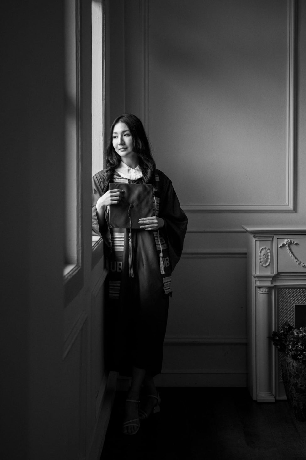 Family Graduation Photoshoot, photographed at White Room Studio graduation photography session, 219 River Valley Road Singapore. Natural light family and graduation portrait 2026.
