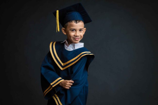 Professional K2 Graduation Family Photoshoot in Photography Studio, Singapore