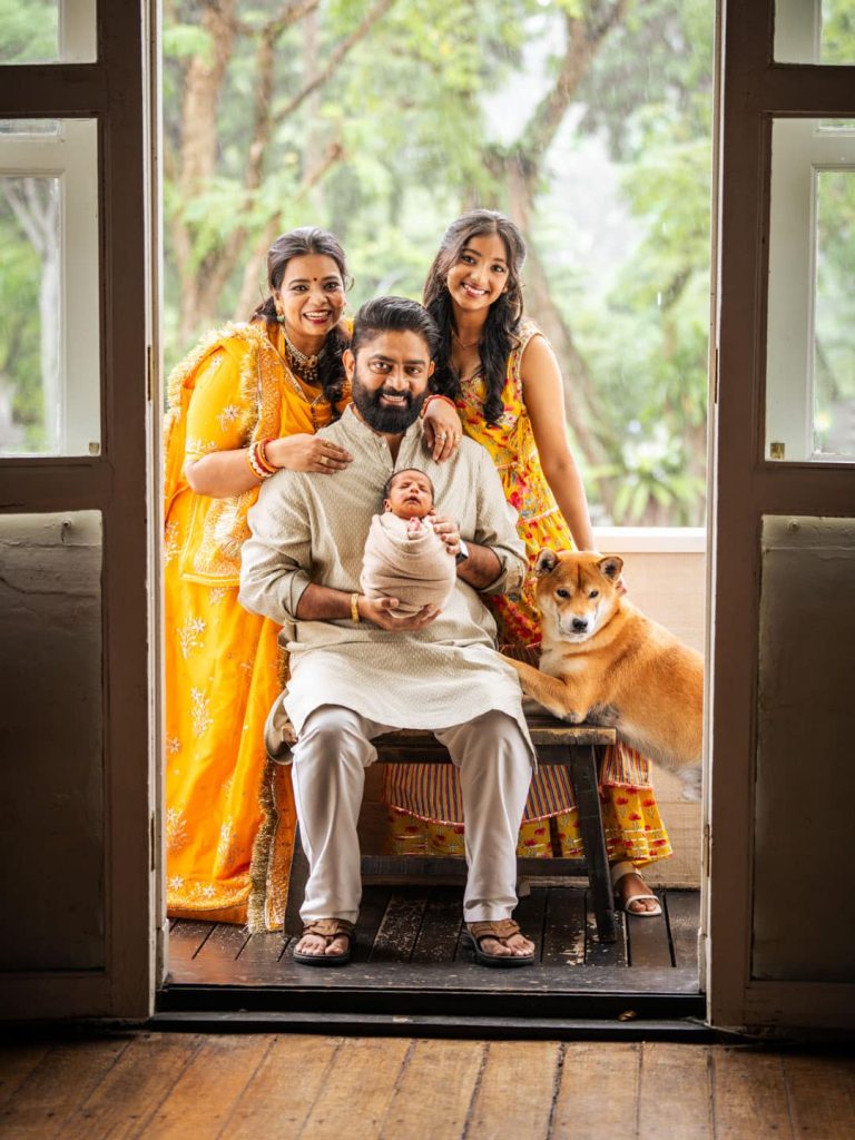Professional Family Photoshoot in Photography Studio, Singapore