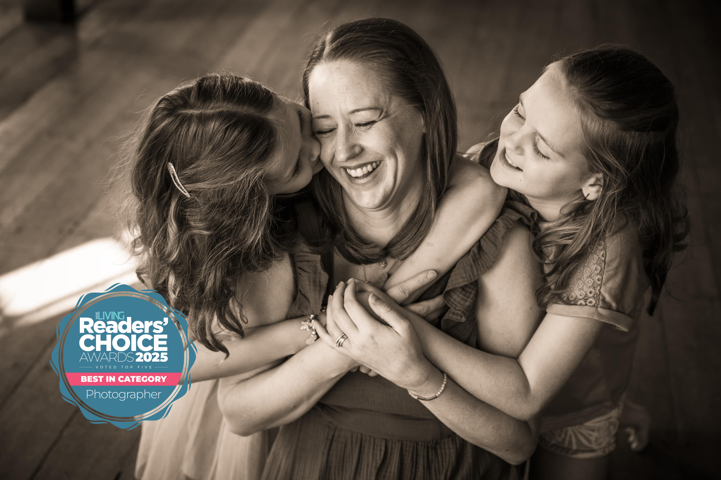 Professional Christmas Family Photoshoot in Photography Studio, Singapore