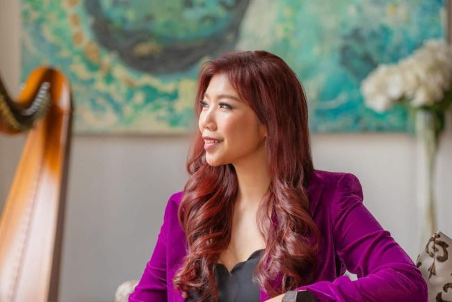 Professional Corporate & Company Photoshoot in Photography Studio, Singapore Professional Corporate Photoshoot Lady smiling in Photography Studio, Singapore