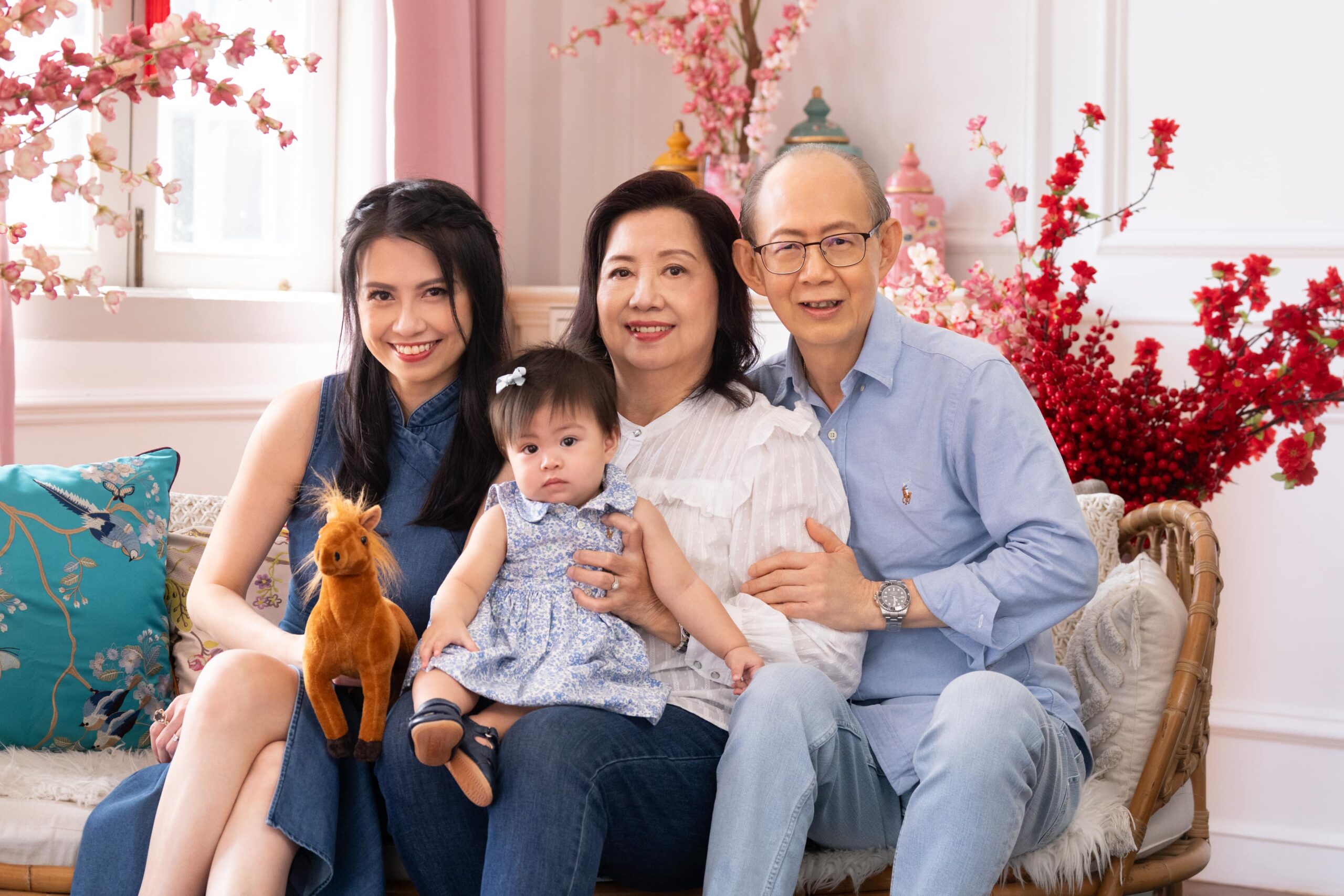 Chinese New Year Family Photoshoot Studio Photography White Room Studio 219 River Valley Singapore-2
