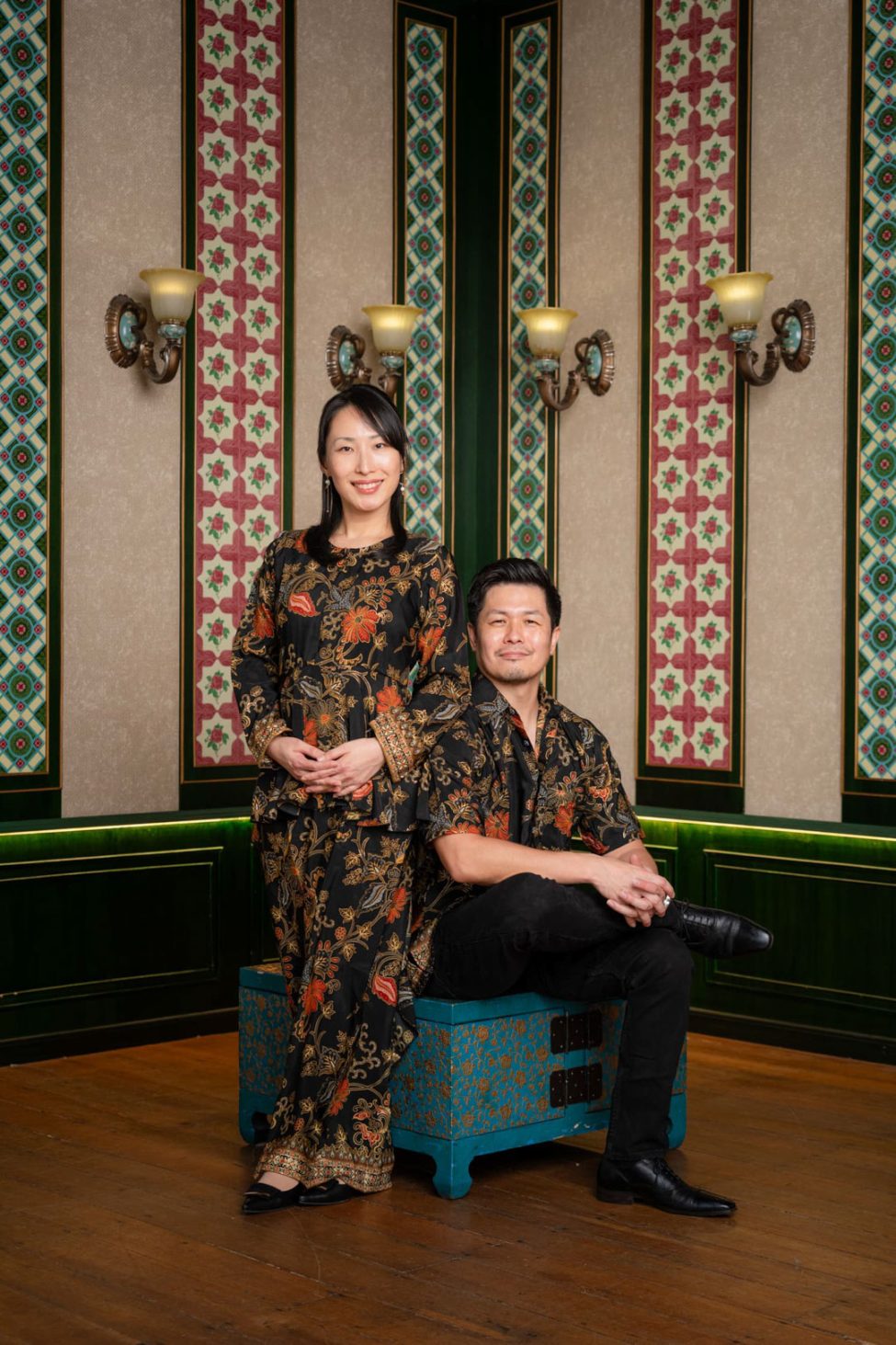 Couple photoshoot in natural light photo studio at White Room Studio, 219 River Valley Road Singapore