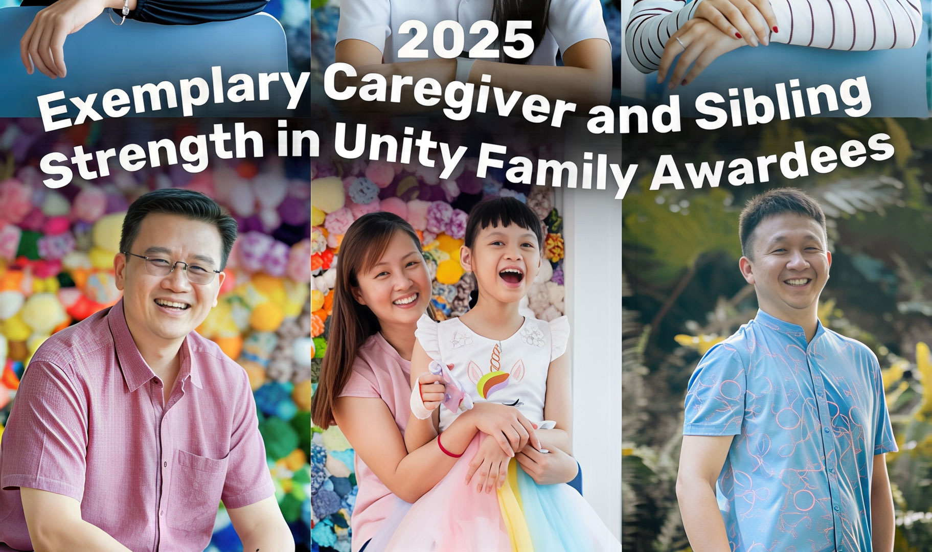 club-rainbow-exemplary-caregiver-award-2025-white-room-studio-singapore-1 White Room Studio sponsored a professional family photoshoots for the recipients of the Club Rainbow's Exemplary Caregiver and Sibling Strength in Unity Family Award in 2025