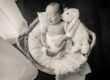 Newborn home photoshoot photographed by White Room Studio, Singapore