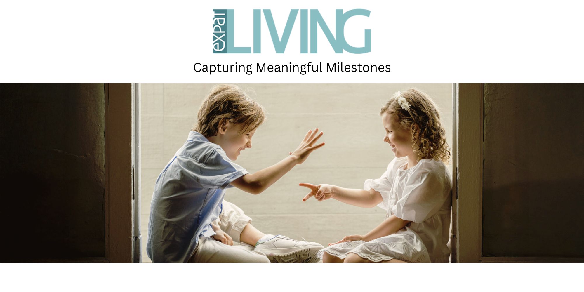 capturing-meaningful-milestones-at-white-room-studio Expat Living Feature article about Capturing Meaningful Milestones at White Room Studio